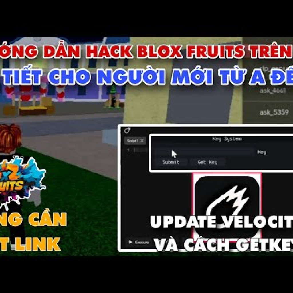 Cách Hack Blox Fruit Trên PC Bằng Client Velocity Update Velocity Chi Tiết Cài Đặt Cách Hack Blox Fruit Trên PC Bằng Client Velocity Update Velocity Chi Tiết Cài Đặt