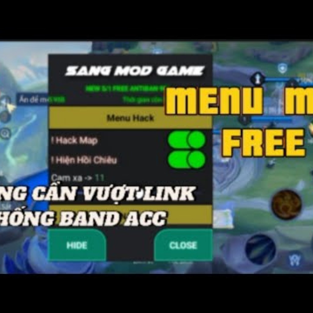 Cập Nhật V5 Miễn Phí, Không Yêu Cầu Vượt Link Hack Map Liên Quân, Đầy Đủ Chức Năng An Toàn Mới Nhất Cập Nhật V5 Miễn Phí, Không Yêu Cầu Vượt Link Hack Map Liên Quân, Đầy Đủ Chức Năng An Toàn Mới Nhất