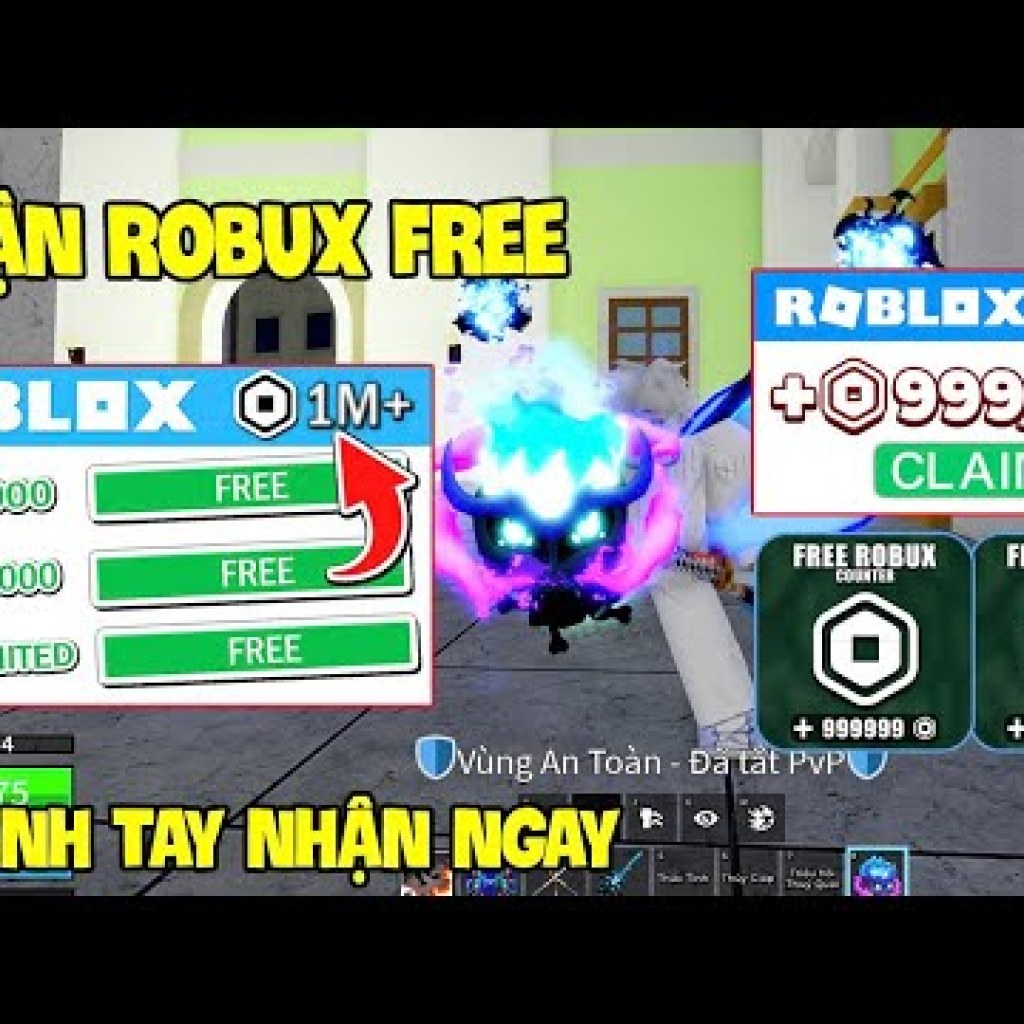 Cách Hack Robux Miễn Phí Mới Nhất 2025 trên Điện Thoại với Full Trái Blox Fruit trong Roblox Cách Hack Robux Miễn Phí Mới Nhất 2025 trên Điện Thoại với Full Trái Blox Fruit trong Roblox