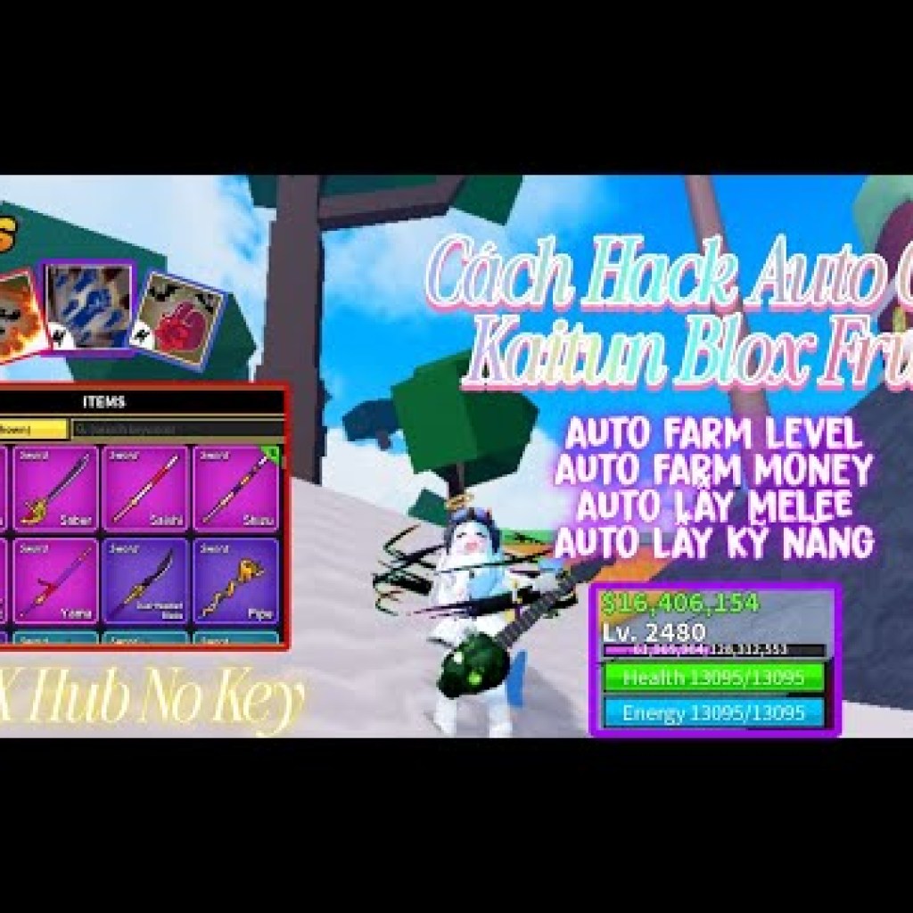 Hướng dẫn Hack Auto Kaitun Blox Fruit RoyX Hub: Auto Kaitun, Auto Level, Lấy Melee, Auto Farm Money Hướng dẫn Hack Auto Kaitun Blox Fruit RoyX Hub: Auto Kaitun, Auto Level, Lấy Melee, Auto Farm Money