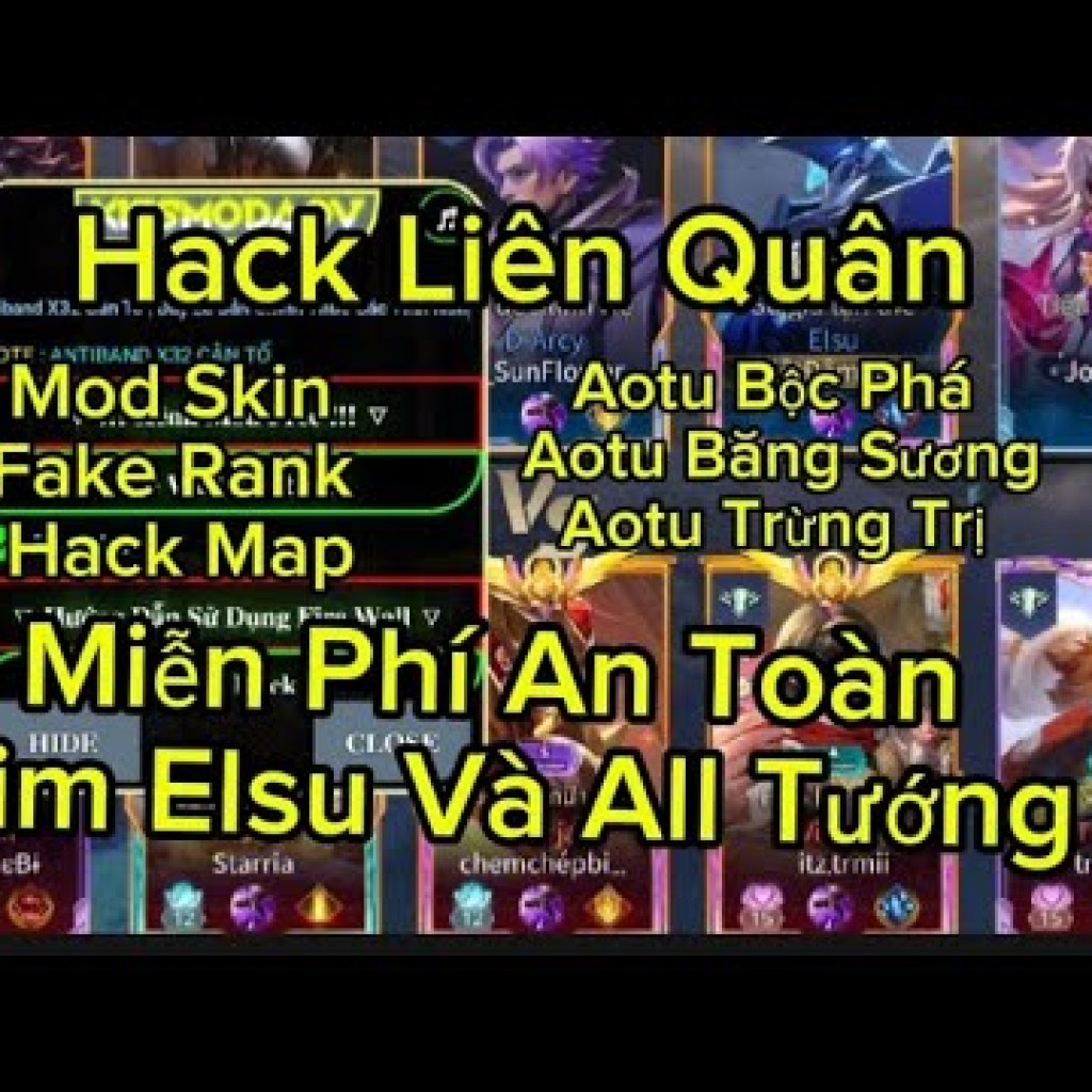 Menu Hack LQ Mùa 32: Cập nhật Hack Map Liên Quân Miễn Phí Mới Nhất Menu Hack LQ Mùa 32: Cập nhật Hack Map Liên Quân Miễn Phí Mới Nhất