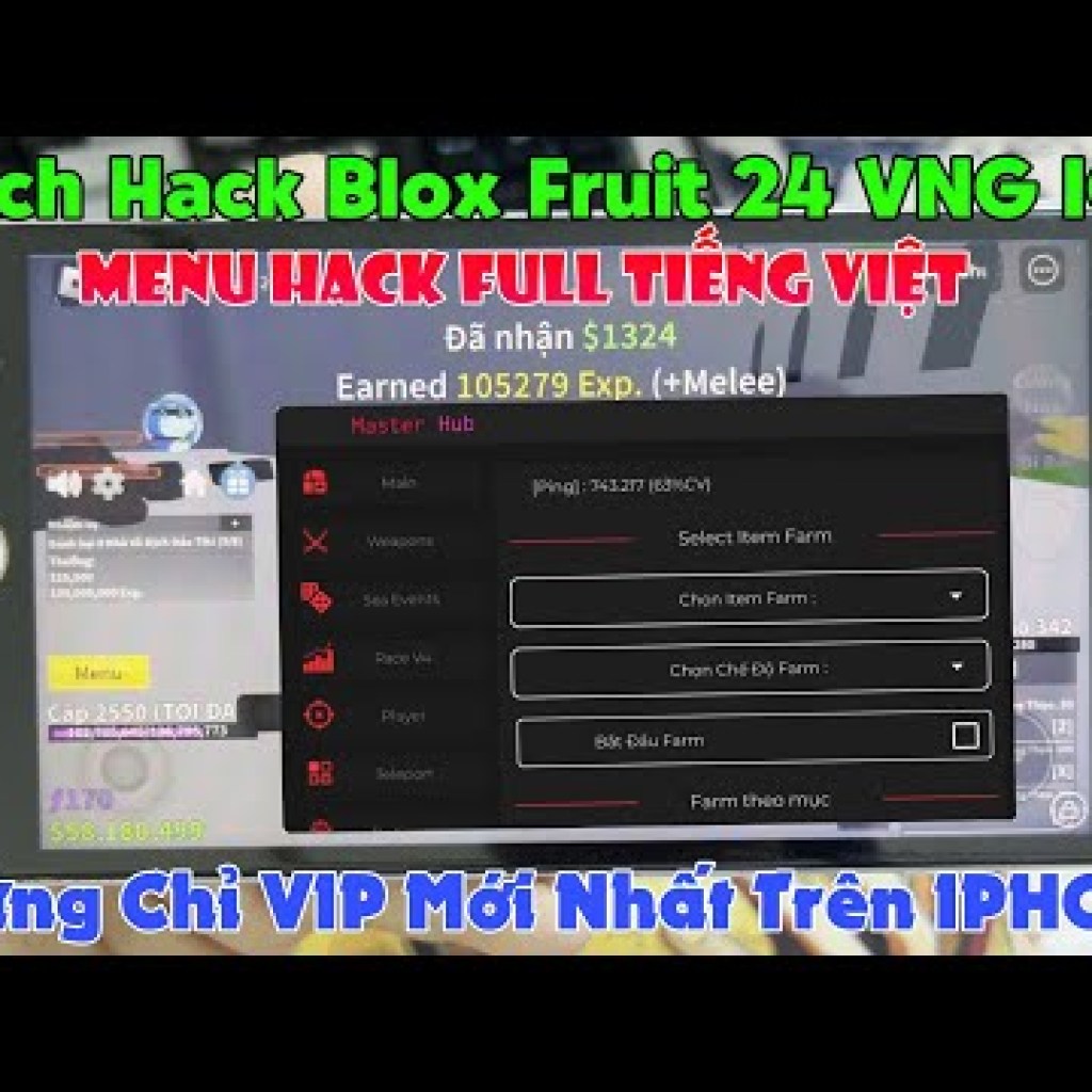 Hướng dẫn cài đặt Delta VNG FIX LAG trên IPHONE – Bản hack blox fruit 24 Tiếng Việt 2025 Hướng dẫn cài đặt Delta VNG FIX LAG trên IPHONE – Bản hack blox fruit 24 Tiếng Việt 2025
