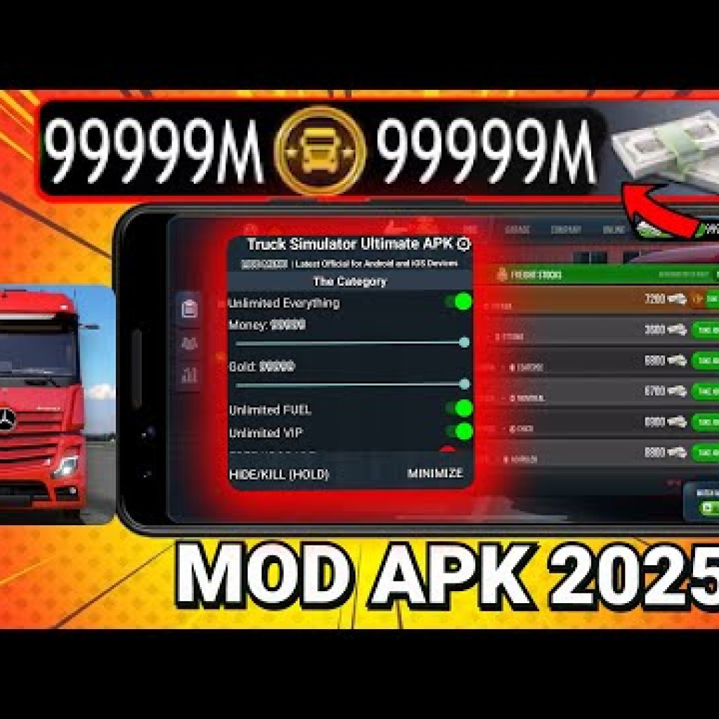 Tiêu đề: Tải Truck Simulator Ultimate MOD APK 2025 – Mở Khóa Tất Cả – Tiền Vô Hạn – Phiên Bản Mới Nhất Tiêu đề: Tải Truck Simulator Ultimate MOD APK 2025 – Mở Khóa Tất Cả – Tiền Vô Hạn – Phiên Bản Mới Nhất