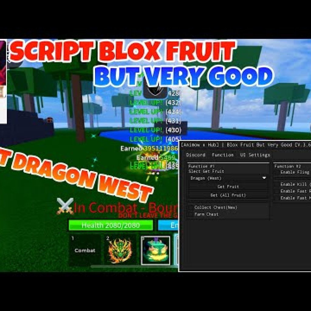 Hướng dẫn Hack Blox Fruit: Cách tăng cường Farm Mastery và nhận Dragon West Fruit hiệu quả với Script Blox Fruit tuyệt vời Hướng dẫn Hack Blox Fruit: Cách tăng cường Farm Mastery và nhận Dragon West Fruit hiệu quả với Script Blox Fruit tuyệt vời