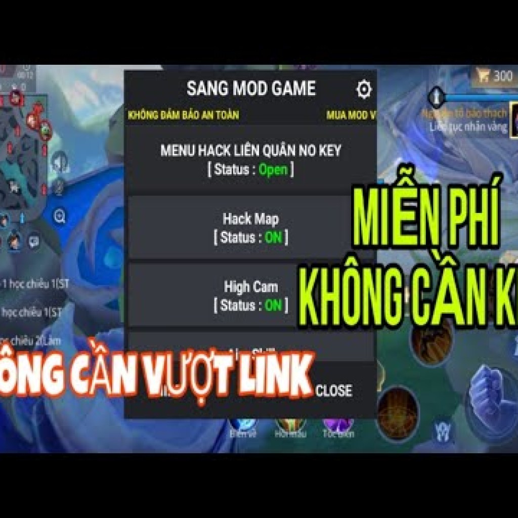 Hướng dẫn cài đặt miễn phí Liên Quân không cần KEY Hack Map – Đầy đủ chức năng, không cần vượt link – Phiên bản mới nhất Hướng dẫn cài đặt miễn phí Liên Quân không cần KEY Hack Map – Đầy đủ chức năng, không cần vượt link – Phiên bản mới nhất