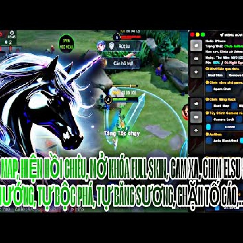 Hướng dẫn Hack Map Liên Quân mới nhất cho ADR IOS – Antiband 100% và không khóa tài khoản mùa 33 Hướng dẫn Hack Map Liên Quân mới nhất cho ADR IOS – Antiband 100% và không khóa tài khoản mùa 33