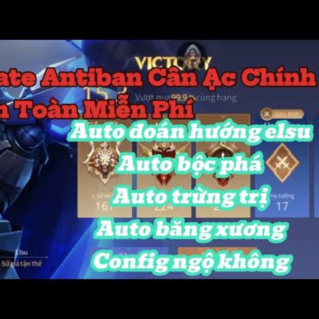 Hack Menu Liên Quân Mùa 32 Mod Vip An Toàn Chống Ban 3 Năm 10 Năm – Toàn Bộ Tính Năng Vip Đã Được Mod Hack Menu Liên Quân Mùa 32 Mod Vip An Toàn Chống Ban 3 Năm 10 Năm – Toàn Bộ Tính Năng Vip Đã Được Mod