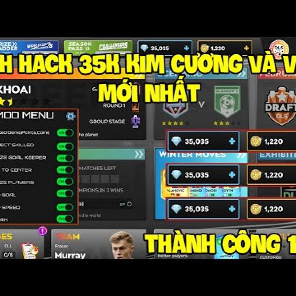 Hướng dẫn Hack DLS25 vàng và kim cương 2025 cho Android và iOS đơn giản nhất Hướng dẫn Hack DLS25 vàng và kim cương 2025 cho Android và iOS đơn giản nhất