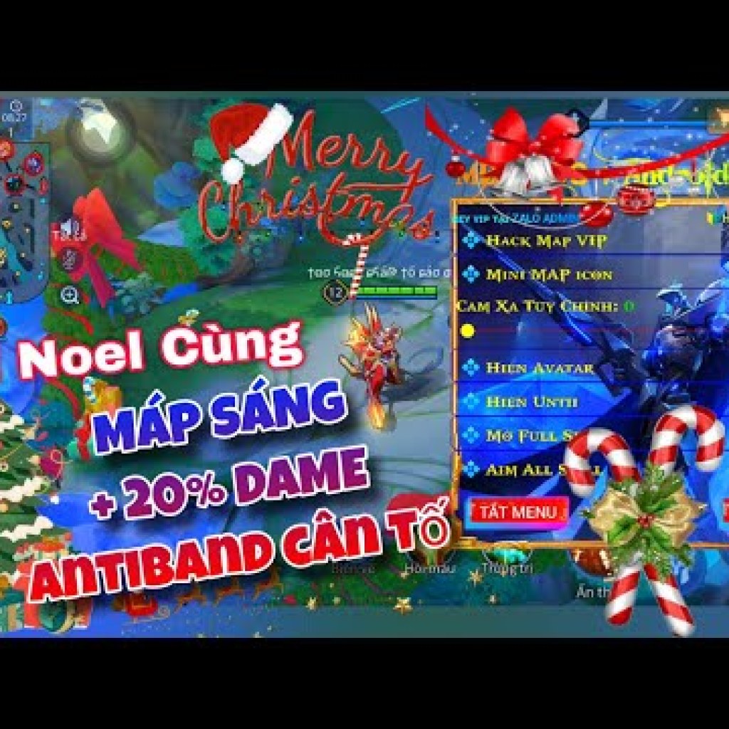 Cập nhật MAP HACK LIÊN QUÂN mới nhất tăng dame 20 và đánh giá nhiều tính năng hack LQ trong bản Noel 2024 Cập nhật MAP HACK LIÊN QUÂN mới nhất tăng dame 20 và đánh giá nhiều tính năng hack LQ trong bản Noel 2024