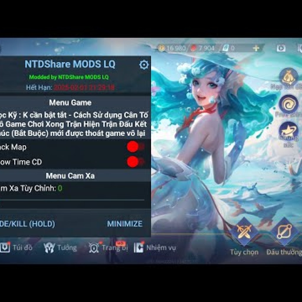 Cách Hack Map Liên Quân Mới Nhất Mùa 33 – Mod Menu Chống Tố, Phản Bội Thoải Mái, AntiBanVIP Cách Hack Map Liên Quân Mới Nhất Mùa 33 – Mod Menu Chống Tố, Phản Bội Thoải Mái, AntiBanVIP