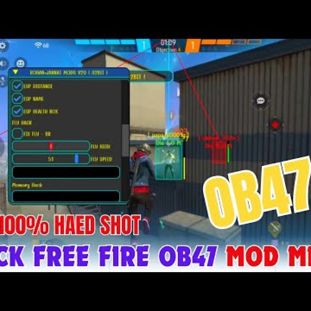 Hack FF OB47 – Menu Ghim Đầu NPC Name, Aim Lock, Headshot 100, Auto Rank Mới Nhất 2025 Hack FF OB47 – Menu Ghim Đầu NPC Name, Aim Lock, Headshot 100, Auto Rank Mới Nhất 2025