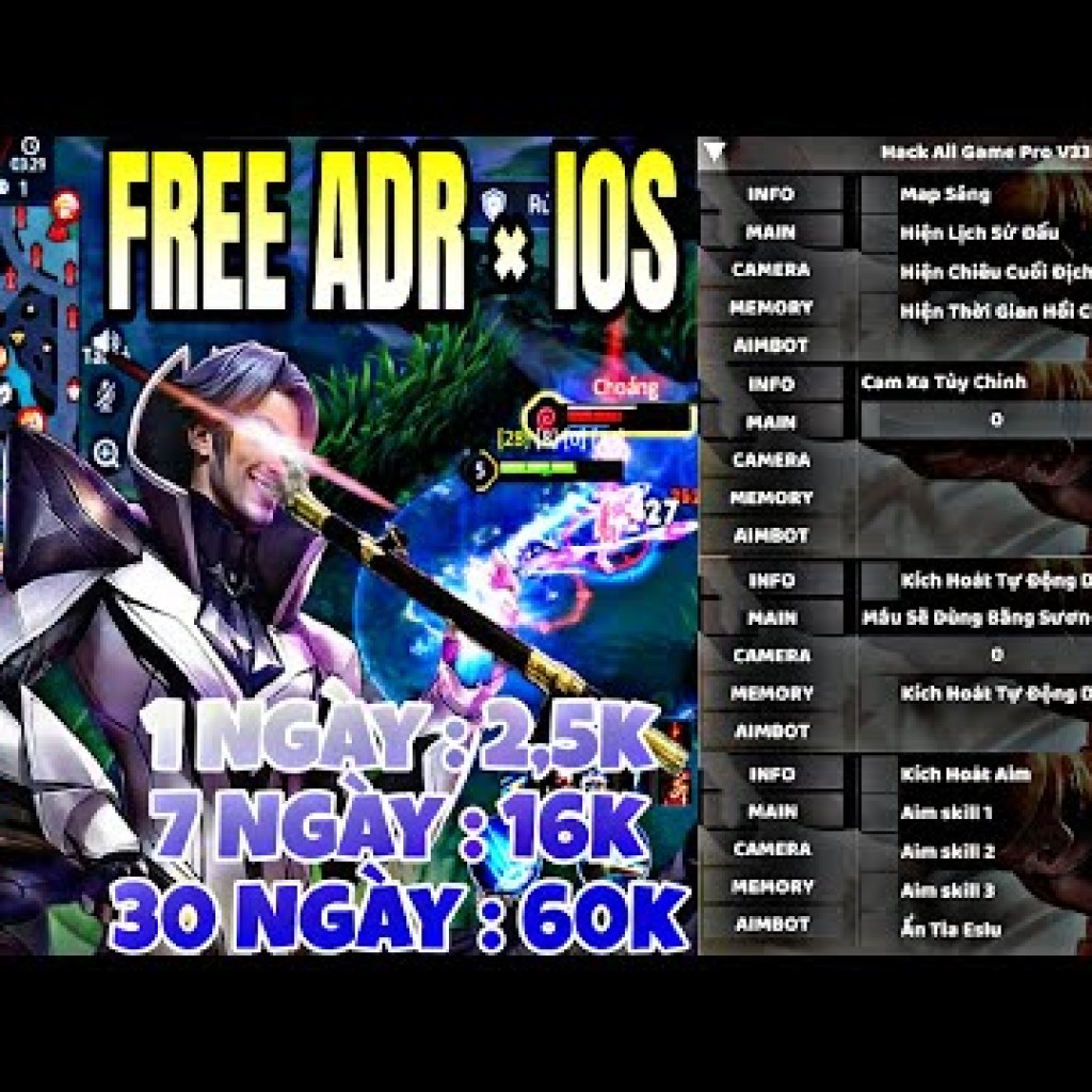 Cách Hack Map Liên Quân Mới Nhất Cho Adr IOS Antiband 100% – Không Khóa Acc Mùa 32 Cách Hack Map Liên Quân Mới Nhất Cho Adr IOS Antiband 100% – Không Khóa Acc Mùa 32