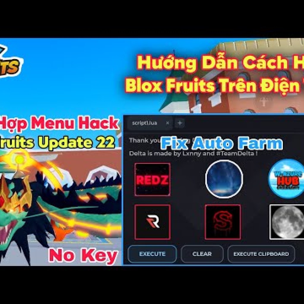 Hướng dẫn hack Blox Fruits 22 Delta X trên điện thoại: Tổng hợp menu hack đầy đủ, không cần key, cập nhật mới Hướng dẫn hack Blox Fruits 22 Delta X trên điện thoại: Tổng hợp menu hack đầy đủ, không cần key, cập nhật mới