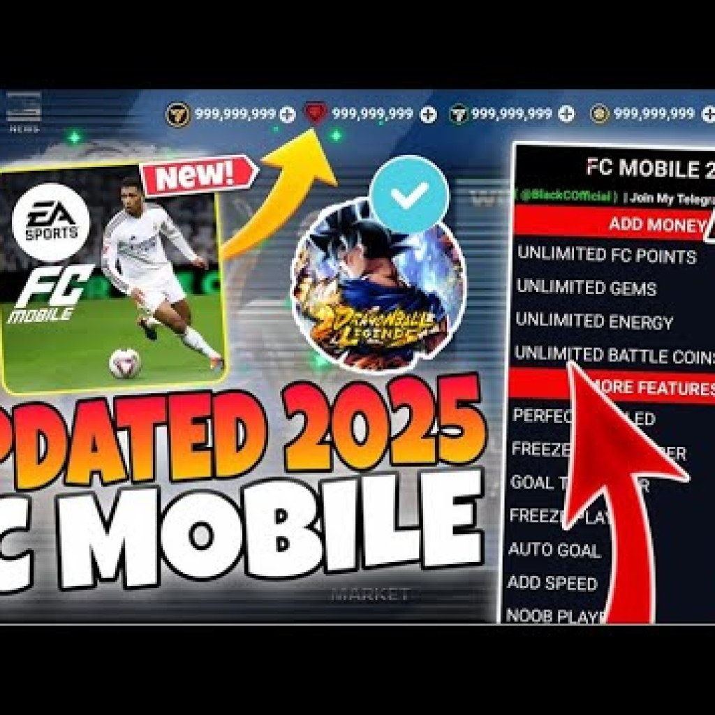 FC25 Mobile APKIOS 24001: Hack Vô Hạn Tiền, Antiban 100%, Cân Tất Cả FC25 Mobile APKIOS 24001: Hack Vô Hạn Tiền, Antiban 100%, Cân Tất Cả