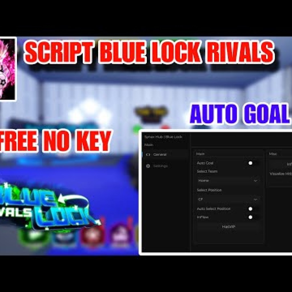 Hướng dẫn Hack Blue Lock No Key trên Điện Thoại: Auto Goal, Auto Win 100 lần không cần Key Hướng dẫn Hack Blue Lock No Key trên Điện Thoại: Auto Goal, Auto Win 100 lần không cần Key