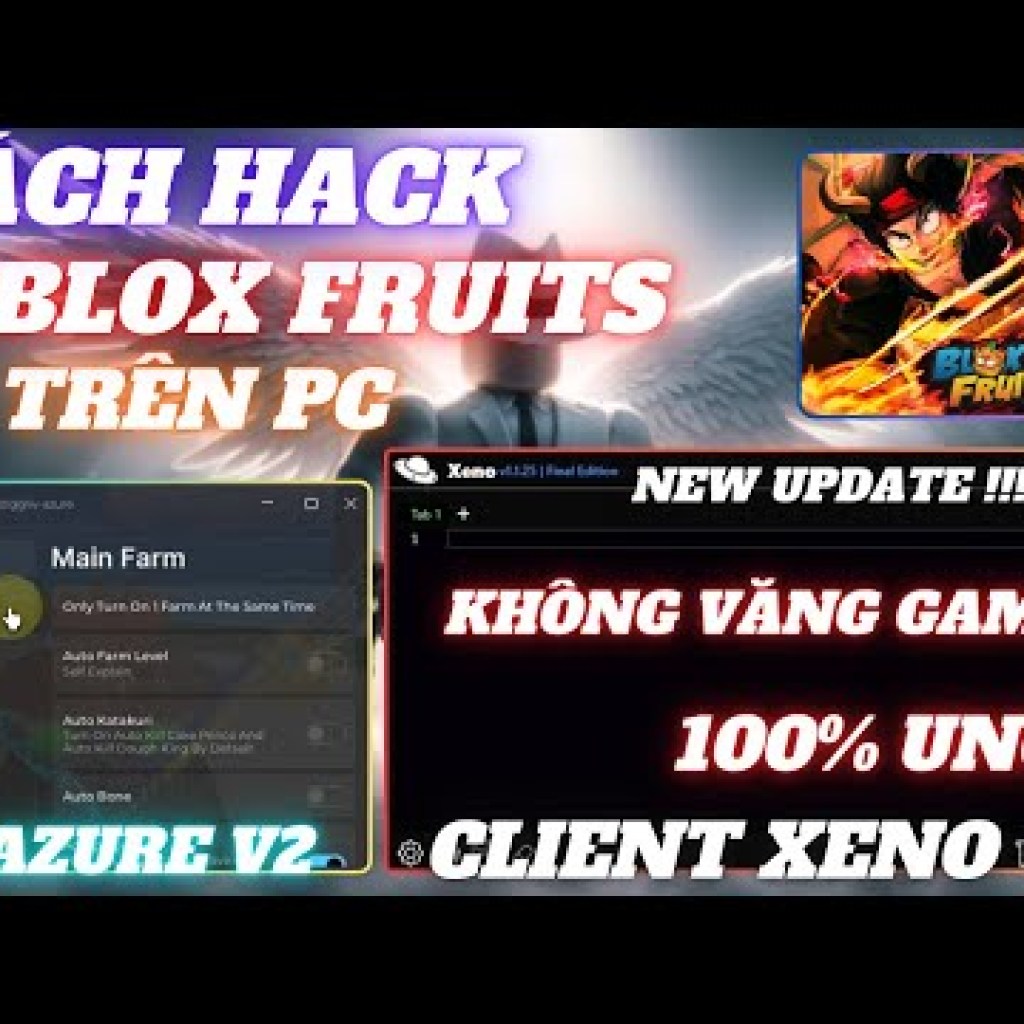 XENO v1125 – Cách Hack Blox Fruits trên PC siêu ngon, không cần get key và fix crash XENO v1125 – Cách Hack Blox Fruits trên PC siêu ngon, không cần get key và fix crash