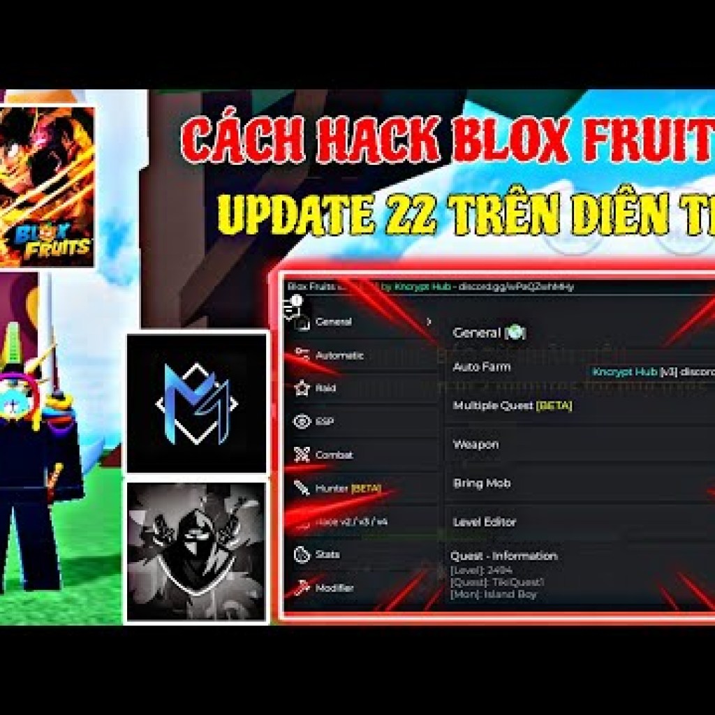 Hướng Dẫn Hack Blox Fruits Update 22 DRAGON Trên Điện Thoại Delta X VNG: Menu Vip Auto Farm Lên Level Hướng Dẫn Hack Blox Fruits Update 22 DRAGON Trên Điện Thoại Delta X VNG: Menu Vip Auto Farm Lên Level