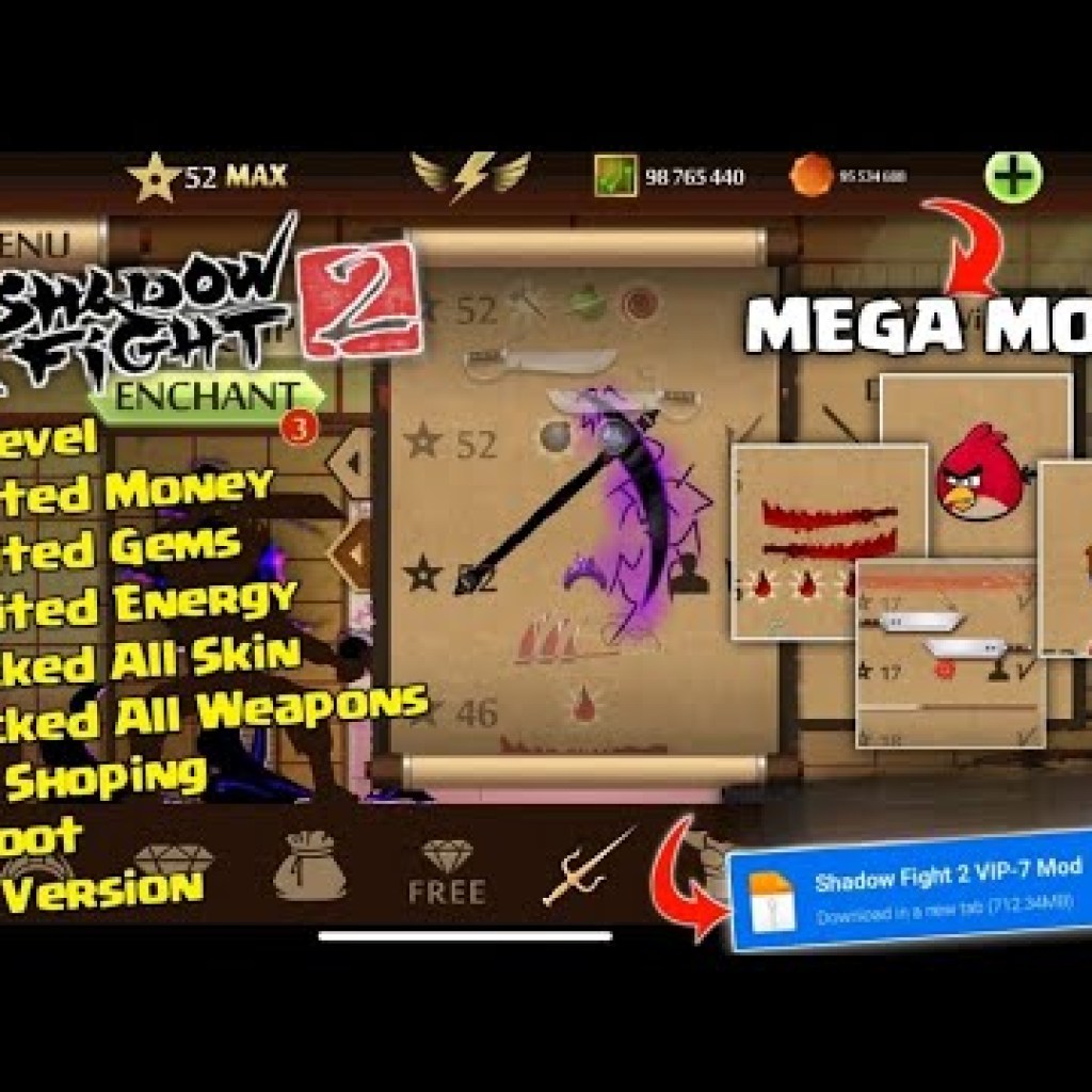 Cách Tải Hack Shadow Fight 2 Mod Menu Vip APKIOS Level 99 Vô Hạn Tiền v2400 Siêu Đơn Giản Cách Tải Hack Shadow Fight 2 Mod Menu Vip APKIOS Level 99 Vô Hạn Tiền v2400 Siêu Đơn Giản