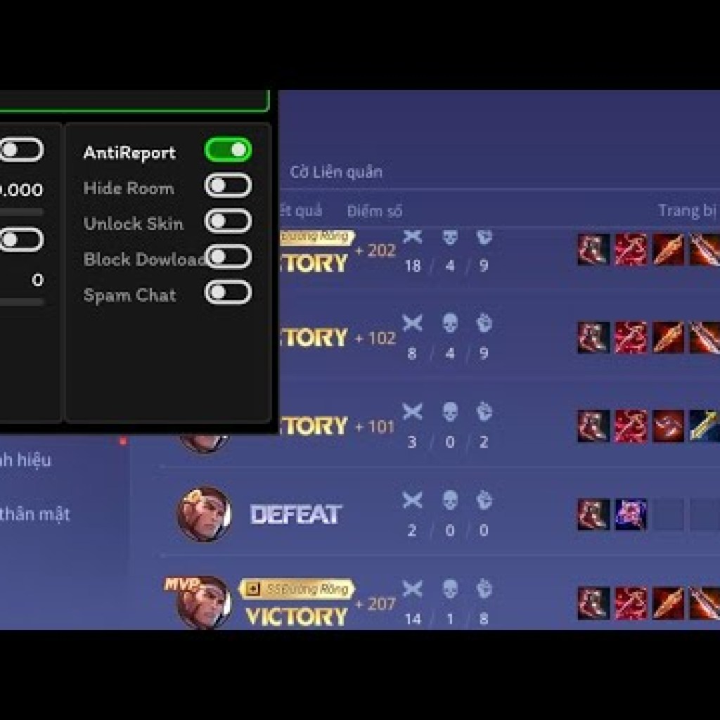 Miễn phí cập nhật map Liên Quân ADR không Antiban và cân acc Miễn phí cập nhật map Liên Quân ADR không Antiban và cân acc