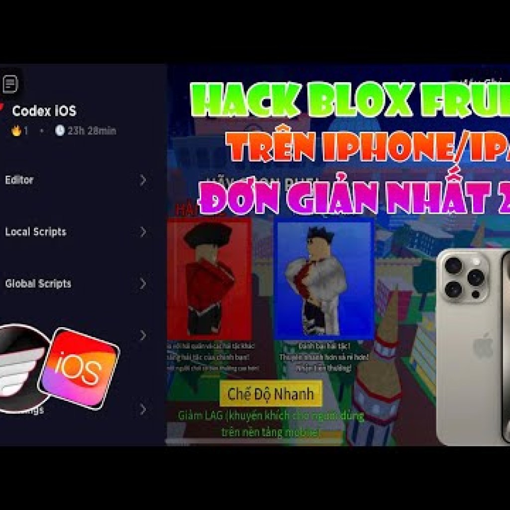 Hướng Dẫn Hack Blox Fruit 24 VNG Trên iPhone/iPad Mới Nhất 2025 – Cách Thực Hiện Đơn Giản và Hiệu Quả Hướng Dẫn Hack Blox Fruit 24 VNG Trên iPhone/iPad Mới Nhất 2025 – Cách Thực Hiện Đơn Giản và Hiệu Quả