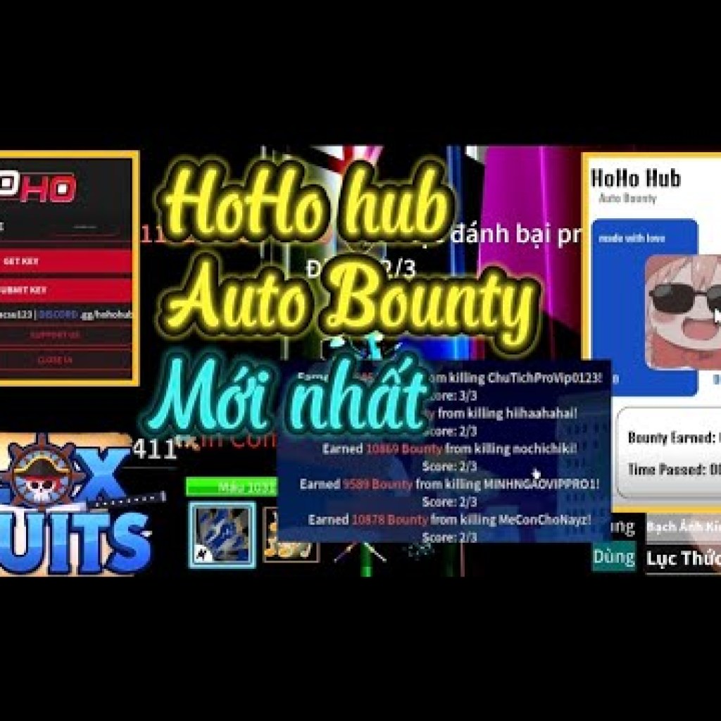 Bật mí: Script săn bounty mới nhất Hoho Hub – Hack Blox Fruit Update 22 cực VIP Bật mí: Script săn bounty mới nhất Hoho Hub – Hack Blox Fruit Update 22 cực VIP