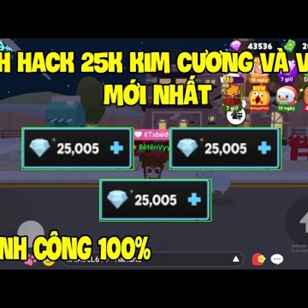 Hướng dẫn Hack Play Together Nhận Kim Cương Miễn Phí 2025 Thành Công 100% trên Điện Thoại Hướng dẫn Hack Play Together Nhận Kim Cương Miễn Phí 2025 Thành Công 100% trên Điện Thoại