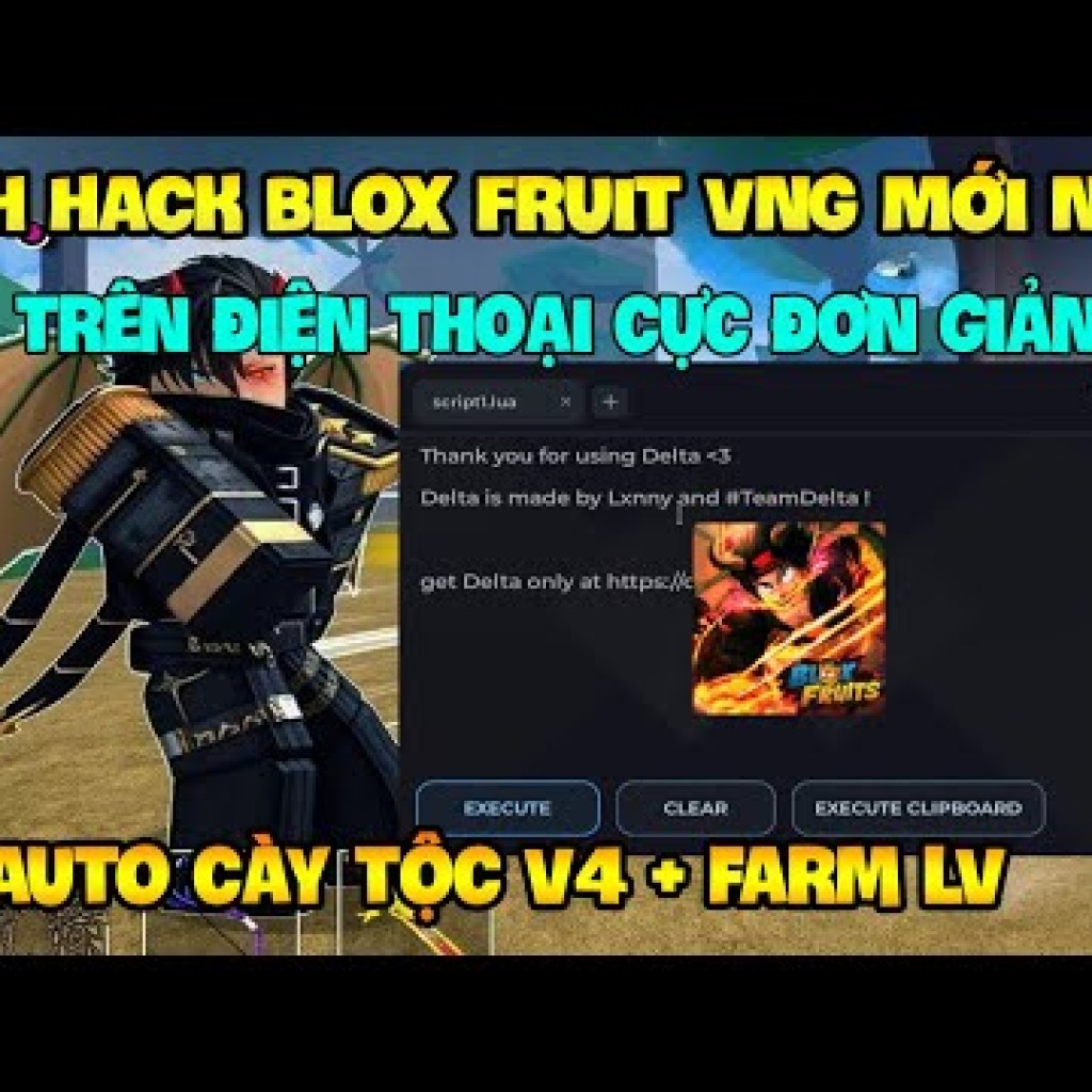 Cách Hack Blox Fruit Update 22 Fish và Fisch Delta trên iOS và PC với Roblox VNG Lite Script Cách Hack Blox Fruit Update 22 Fish và Fisch Delta trên iOS và PC với Roblox VNG Lite Script