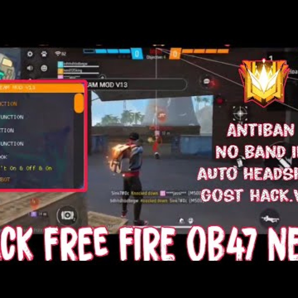 Hướng dẫn tải hack free fire OB47 Mod Menu mới nhất, an toàn và không bị ban Hướng dẫn tải hack free fire OB47 Mod Menu mới nhất, an toàn và không bị ban