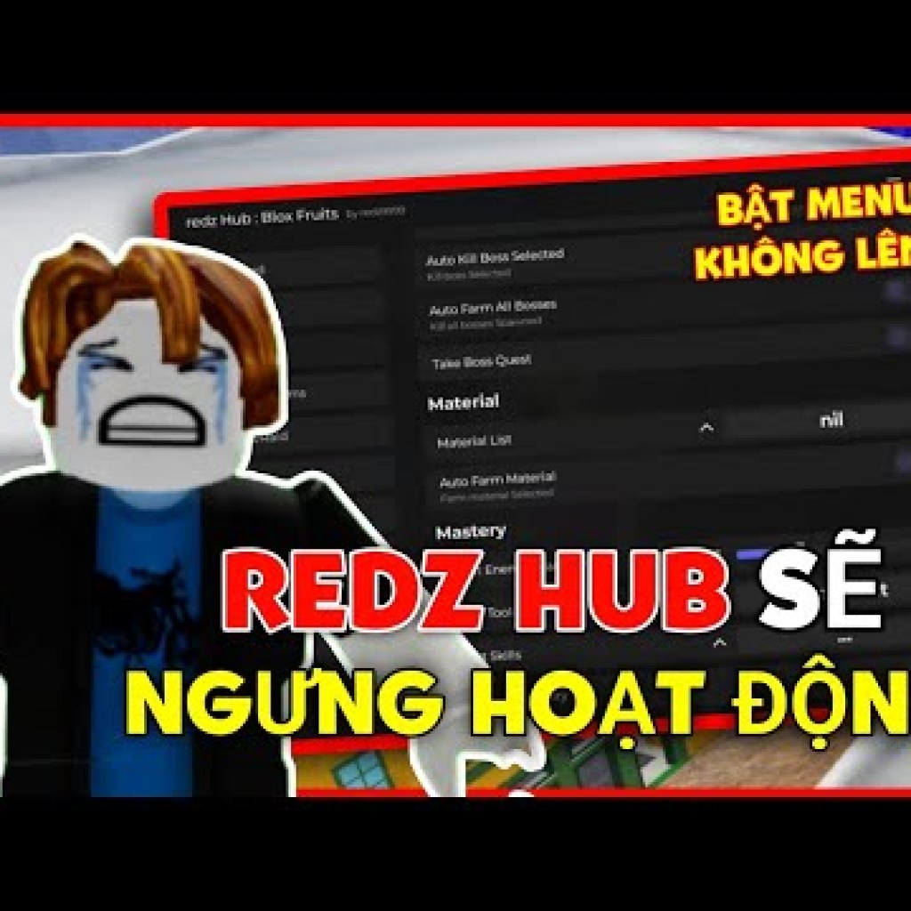 Tại sao Script Redz Hub không mở được menu hack Blox Fruits trên điện thoại? Tại sao Script Redz Hub không mở được menu hack Blox Fruits trên điện thoại?