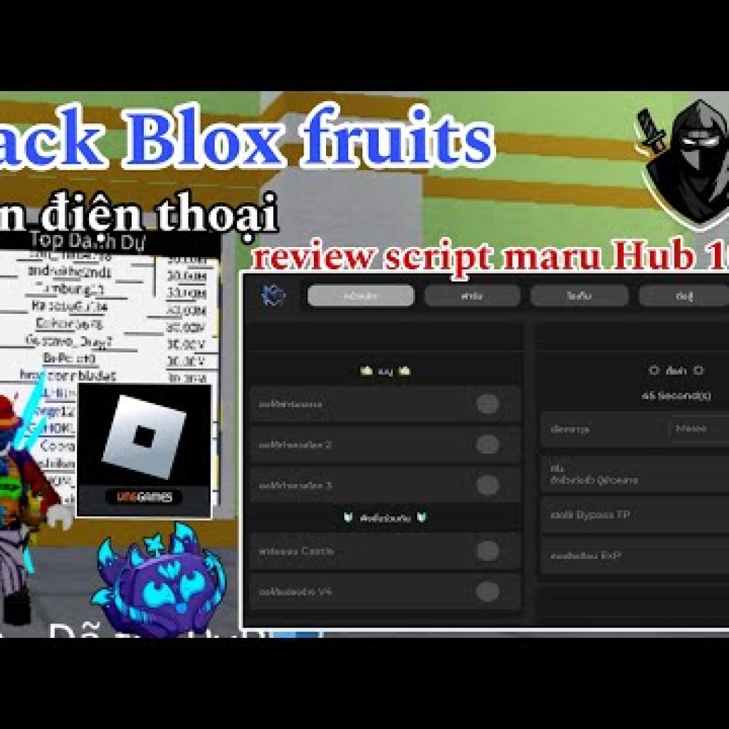 Đánh giá script Maru Hub cho Blox Fruits Hack trên điện thoại mới nhất Đánh giá script Maru Hub cho Blox Fruits Hack trên điện thoại mới nhất