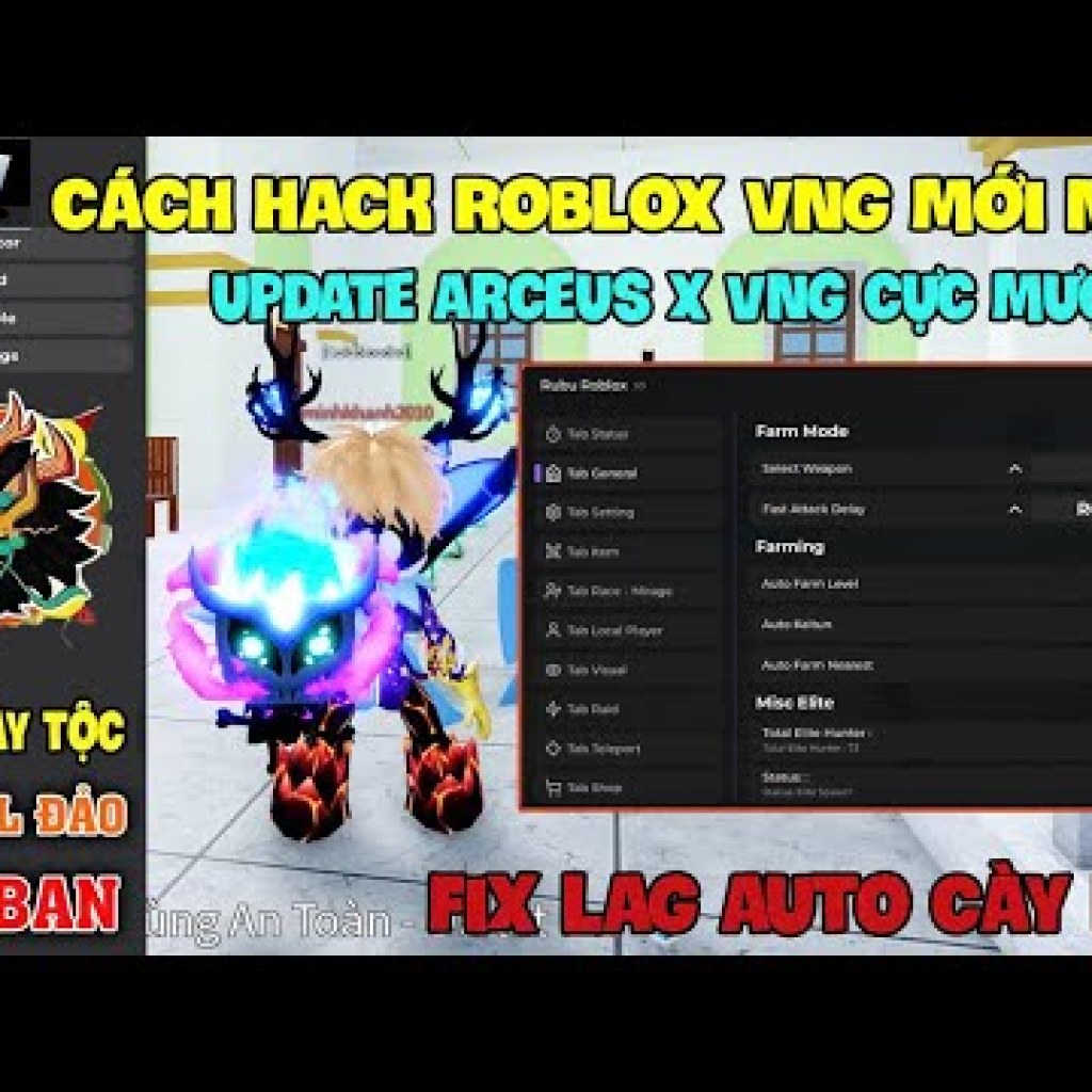 Cách Hack Roblox VNG Blox Fruit Fisch Trên Điện Thoại, Máy Tính và iOS – Script Valentine Arceus x VNG Mới Nhất Cách Hack Roblox VNG Blox Fruit Fisch Trên Điện Thoại, Máy Tính và iOS – Script Valentine Arceus x VNG Mới Nhất