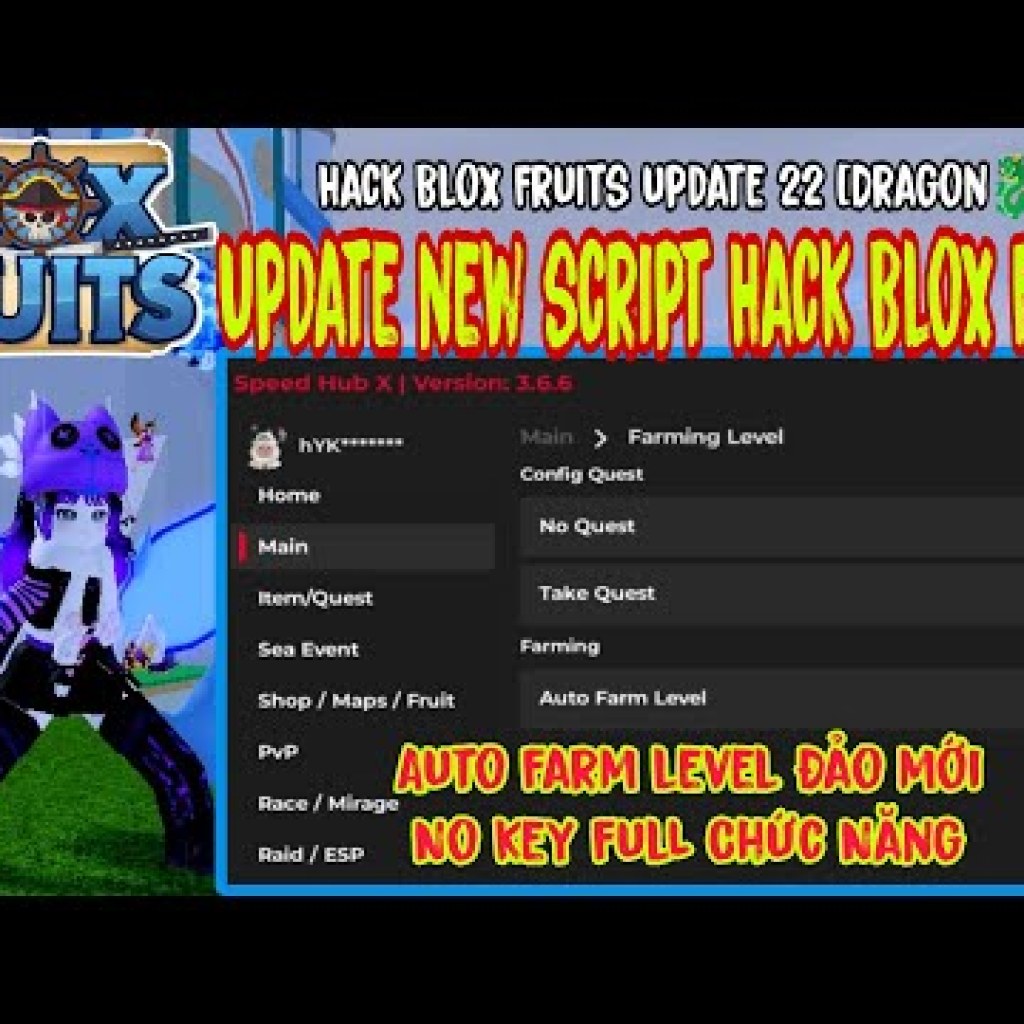 Auto Farm Level Đảo Mới Với Hack Blox Fruits VNG Update 22 Dragon Trên Điện Thoại – Không Cần Key! Auto Farm Level Đảo Mới Với Hack Blox Fruits VNG Update 22 Dragon Trên Điện Thoại – Không Cần Key!