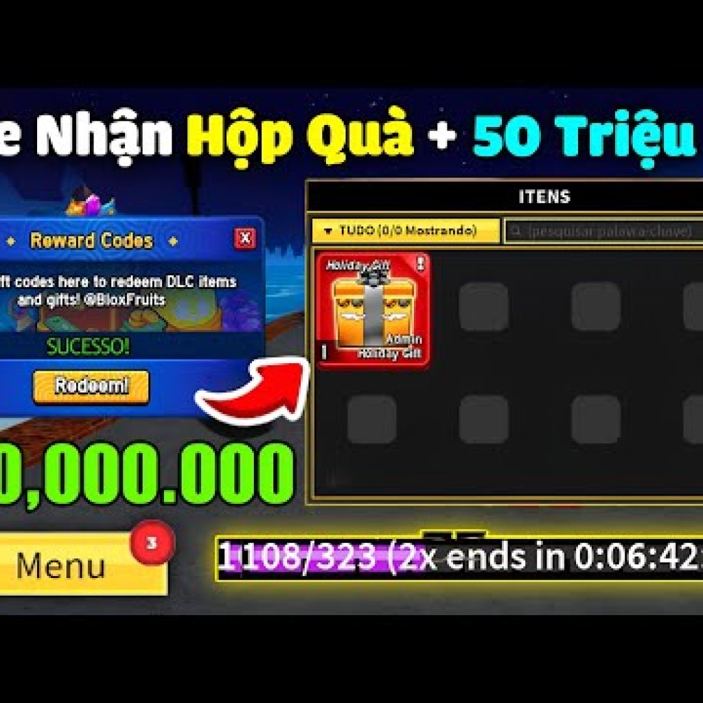 Tổng Hợp 35 Mã Code Blox Fruit Mới Cập Nhật: Nhận X2 EXP và Hộp Quà 50M Beli Miễn Phí Tổng Hợp 35 Mã Code Blox Fruit Mới Cập Nhật: Nhận X2 EXP và Hộp Quà 50M Beli Miễn Phí