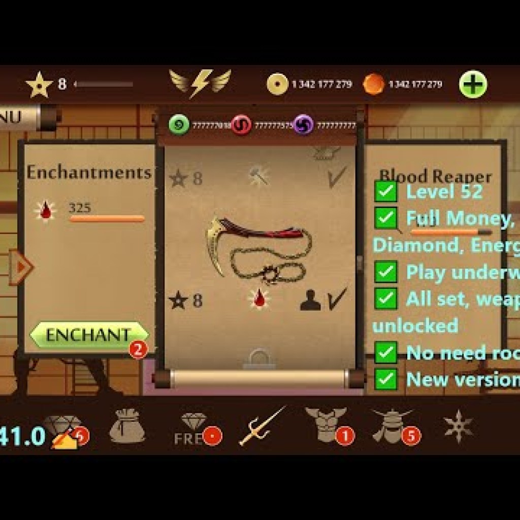 Cách Hack Shadow Fight 2 v2410 mod apk: Full tiền gems, level 52, set event vũ khí ẩn mới 2025 Cách Hack Shadow Fight 2 v2410 mod apk: Full tiền gems, level 52, set event vũ khí ẩn mới 2025