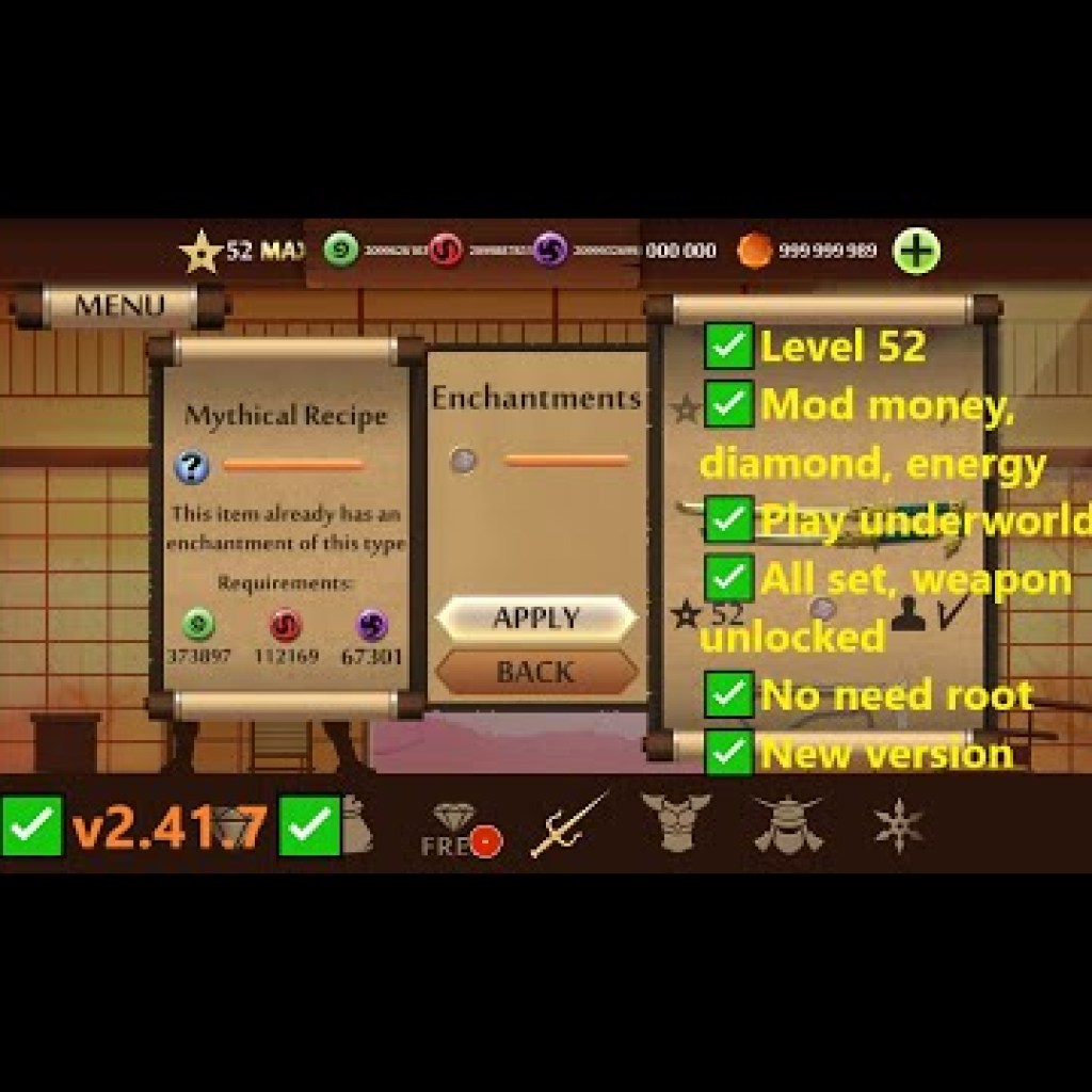 Hack Shadow Fight 2 mod tiền vũ khí ẩn 2025 full gems Hack Shadow Fight 2 mod tiền vũ khí ẩn 2025 full gems