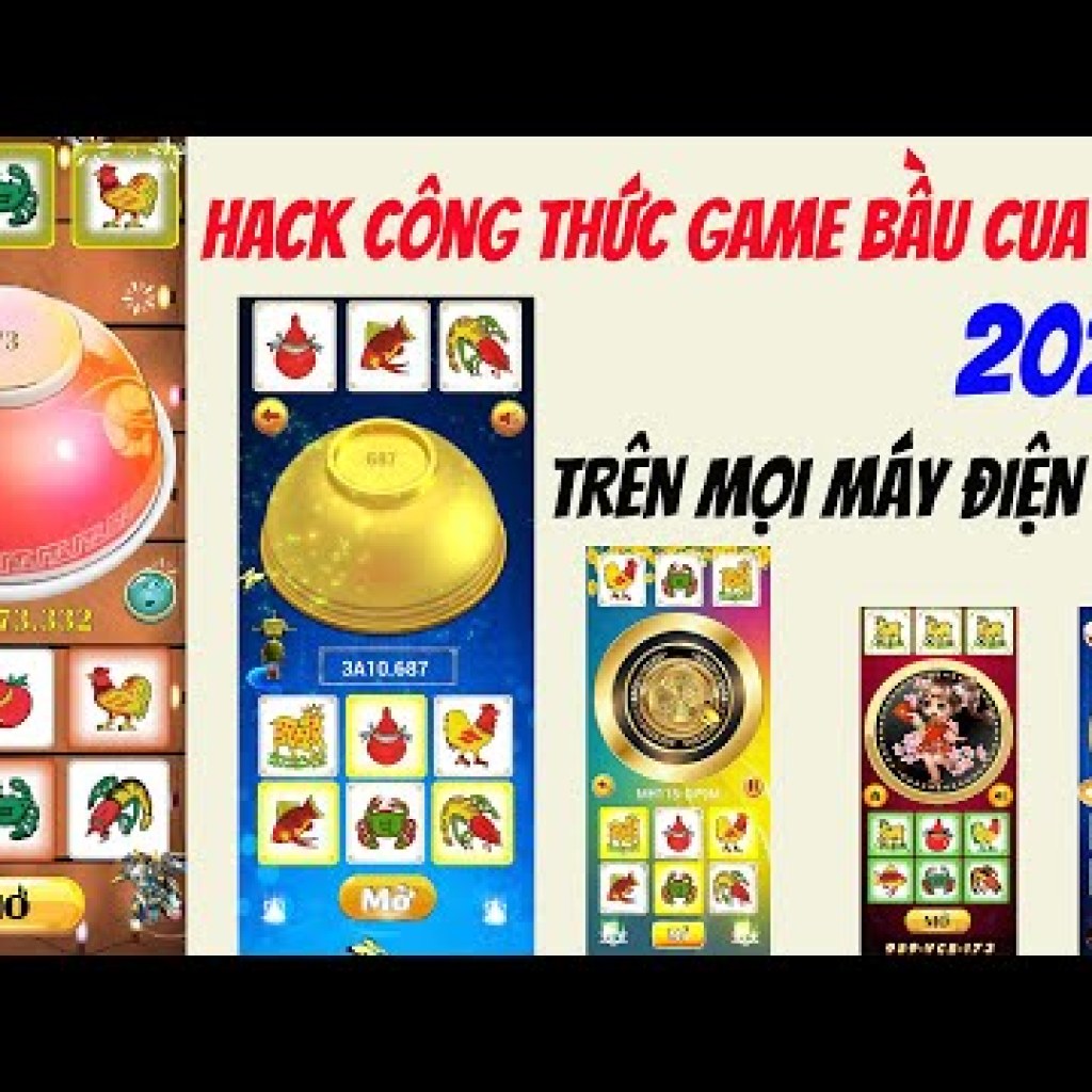 Bí mật công thức hack game Bầu Cua 2025: Quy luật bịp game Bầu Cua trên mọi điện thoại Bí mật công thức hack game Bầu Cua 2025: Quy luật bịp game Bầu Cua trên mọi điện thoại