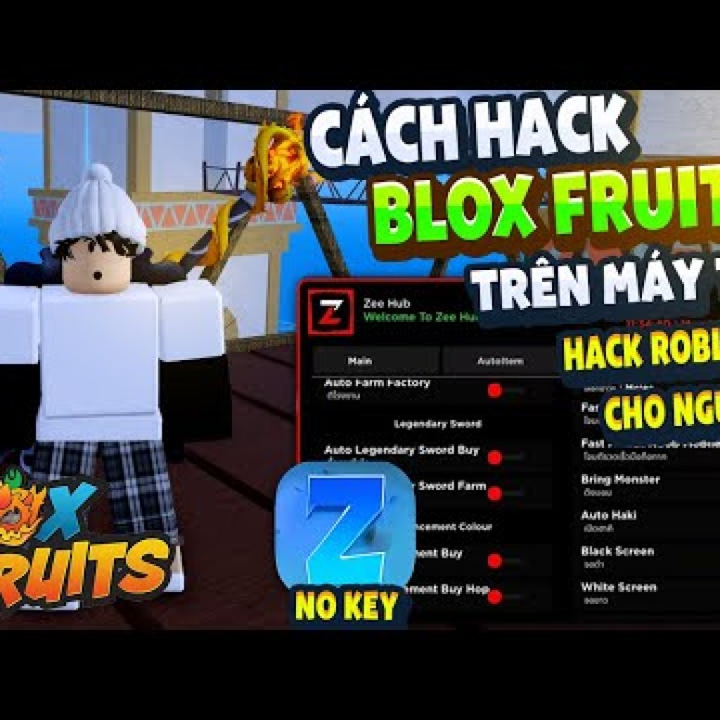 Hướng dẫn Hack Blox Fruit trên PC với Menu Tiếng Việt, Anti Ban, Fix Văng, Auto Farm và Auto Raid Hướng dẫn Hack Blox Fruit trên PC với Menu Tiếng Việt, Anti Ban, Fix Văng, Auto Farm và Auto Raid