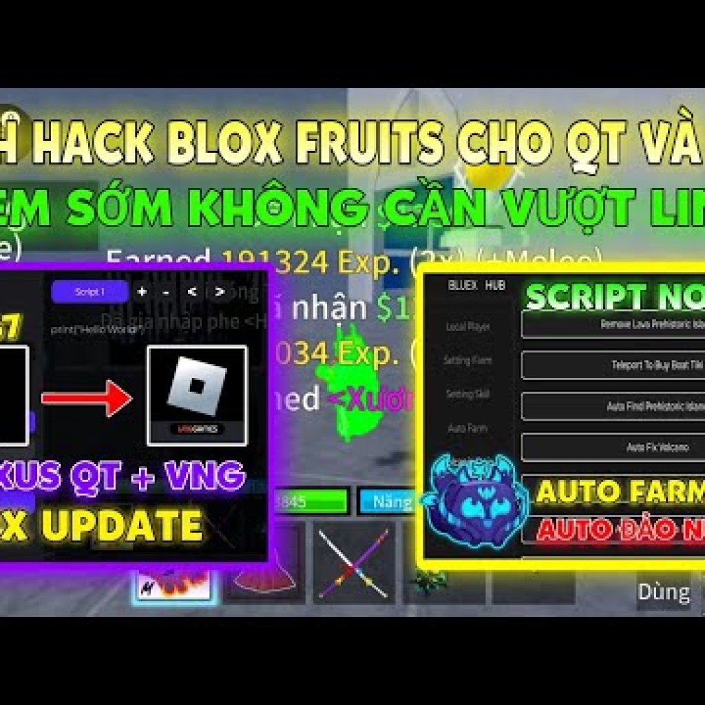 Cách Hack Blox Fruits Fluxus V2657 Quốc Tế và VNG Mới Nhất – No Key Farm Ngon với Update Script Mới đã Fix Cách Hack Blox Fruits Fluxus V2657 Quốc Tế và VNG Mới Nhất – No Key Farm Ngon với Update Script Mới đã Fix