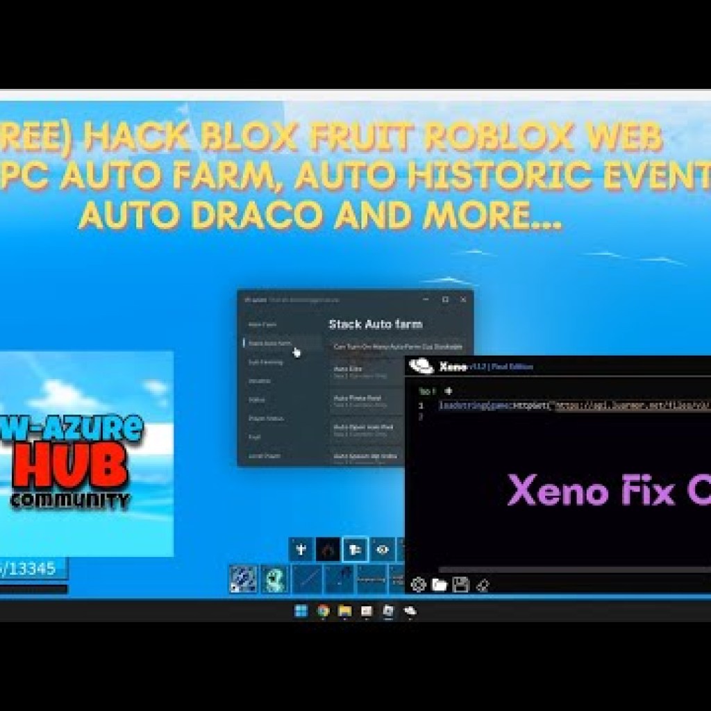 Miễn phí Hack Blox Fruit Fix Crash Không Get Key Trên PC với Xeno 112 Siêu Dễ – Cập nhật mới nhất 100 UNC Miễn phí Hack Blox Fruit Fix Crash Không Get Key Trên PC với Xeno 112 Siêu Dễ – Cập nhật mới nhất 100 UNC