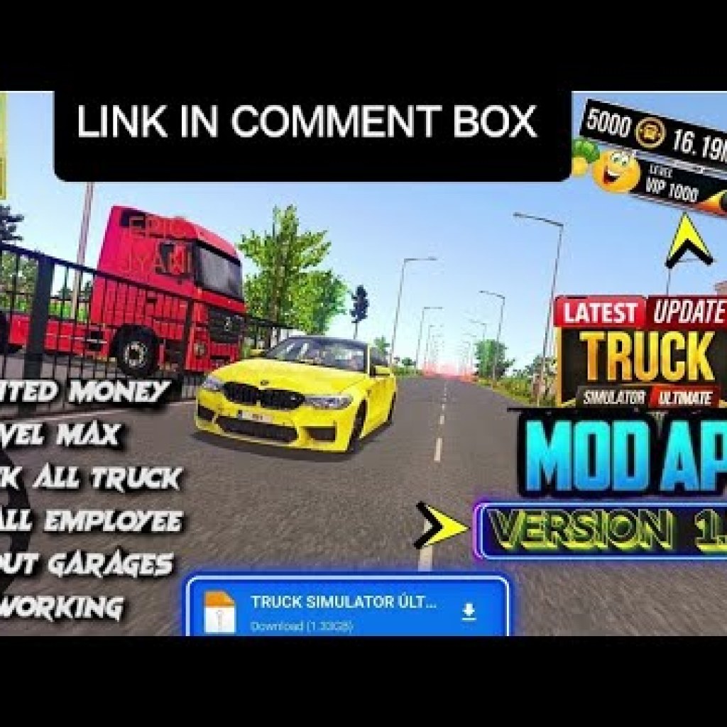 Truck Simulator Ultimate Mod Apk 136 – Hack Tiền Và Vàng Vô Hạn Truck Simulator Ultimate Mod Apk 136 – Hack Tiền Và Vàng Vô Hạn