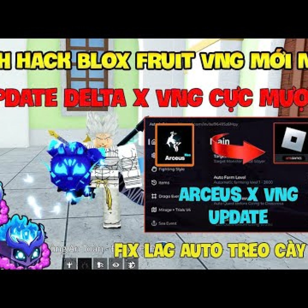 Hướng dẫn Hack Roblox VNG Blox Fruit Fisch trên Điện thoại, Máy tính và iOS – Script Auto Farm Arceus x VNG mới nhất Hướng dẫn Hack Roblox VNG Blox Fruit Fisch trên Điện thoại, Máy tính và iOS – Script Auto Farm Arceus x VNG mới nhất