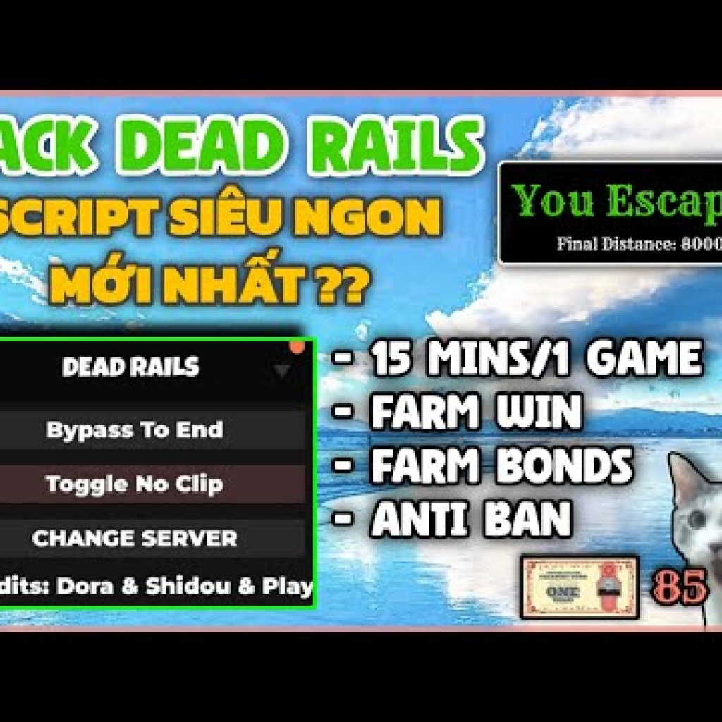 Hướng dẫn Hack Dead Rails Farm Auto Bonds Win Game trong 15 phút dễ dàng Hướng dẫn Hack Dead Rails Farm Auto Bonds Win Game trong 15 phút dễ dàng