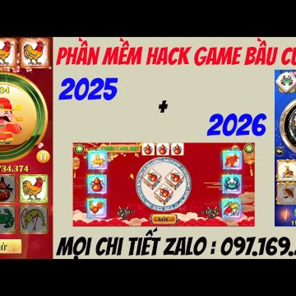 Cách Hack Game Bầu Cua Bịp Trên Điện Thoại Năm 2025 – Quy Luật Chuẩn Xác 100% Cách Hack Game Bầu Cua Bịp Trên Điện Thoại Năm 2025 – Quy Luật Chuẩn Xác 100%