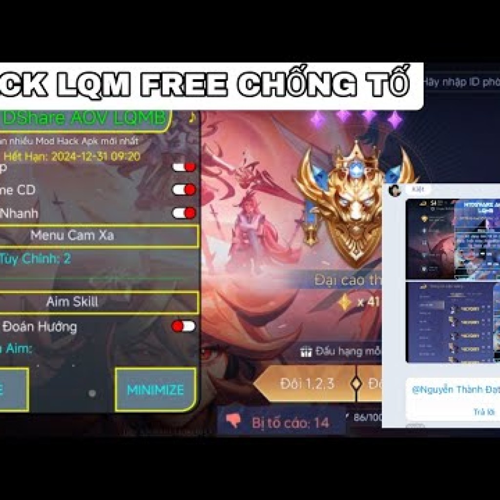 Hướng dẫn tải hack Liên Quân miễn phí với đầy đủ tính năng và trang phục, đảm bảo không bị khóa và không bị ban Hướng dẫn tải hack Liên Quân miễn phí với đầy đủ tính năng và trang phục, đảm bảo không bị khóa và không bị ban