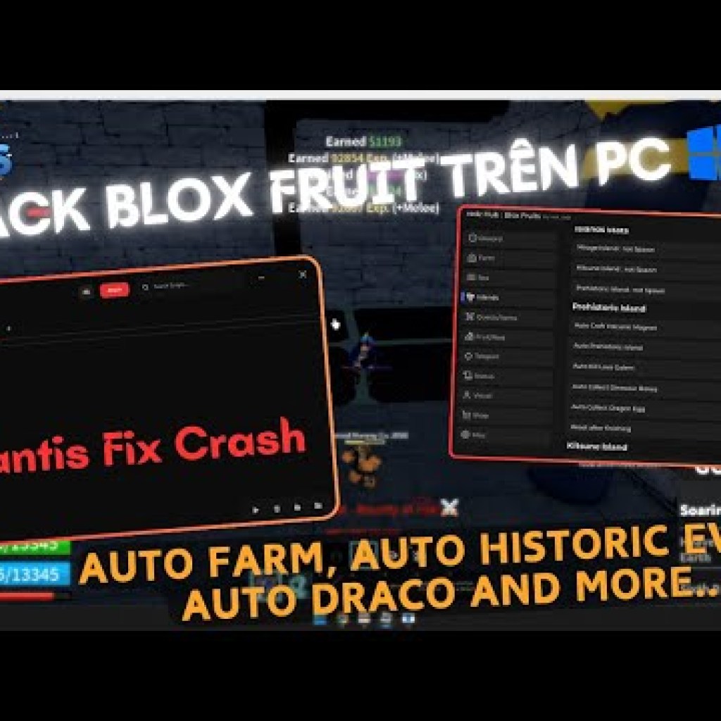 Hướng dẫn hack Blox Fruit Fix Crash RedzHub trên PC với Atlantis New – Miễn phí và đơn giản (97 UNC) Hướng dẫn hack Blox Fruit Fix Crash RedzHub trên PC với Atlantis New – Miễn phí và đơn giản (97 UNC)