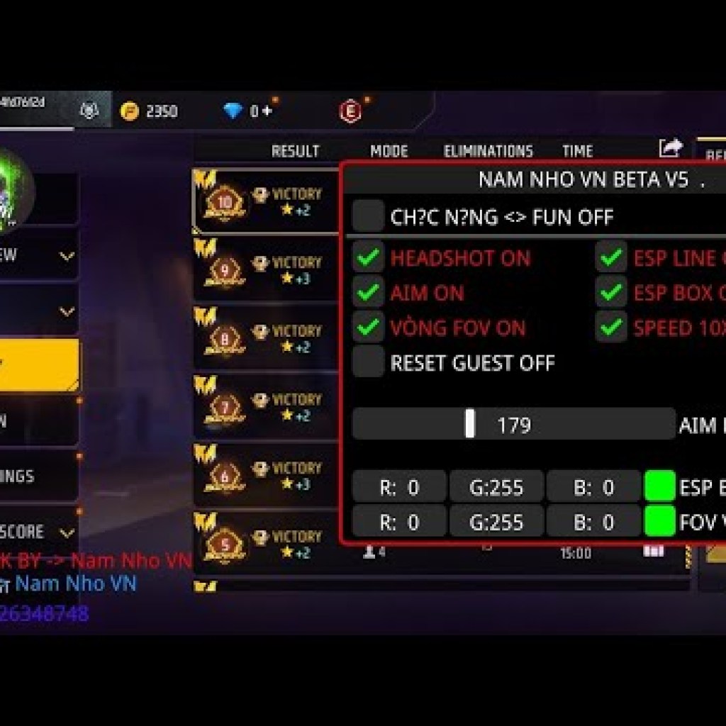 Hướng dẫn Hack Free Fire OB48 Menu No Root Fix Kick Sảnh Fix Band Off Nếu Có Mẹo Hướng dẫn Hack Free Fire OB48 Menu No Root Fix Kick Sảnh Fix Band Off Nếu Có Mẹo