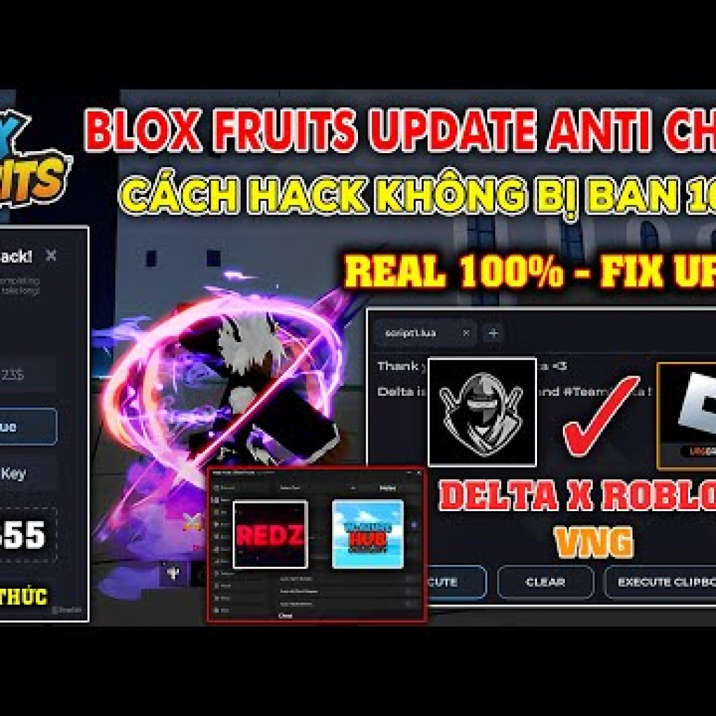 Cách Hack Blox Fruits VNG Không Bị Ban với Delta X VNG Fix Update Mới Nhất – Hỗ Trợ Anti Cheat 100% Cách Hack Blox Fruits VNG Không Bị Ban với Delta X VNG Fix Update Mới Nhất – Hỗ Trợ Anti Cheat 100%