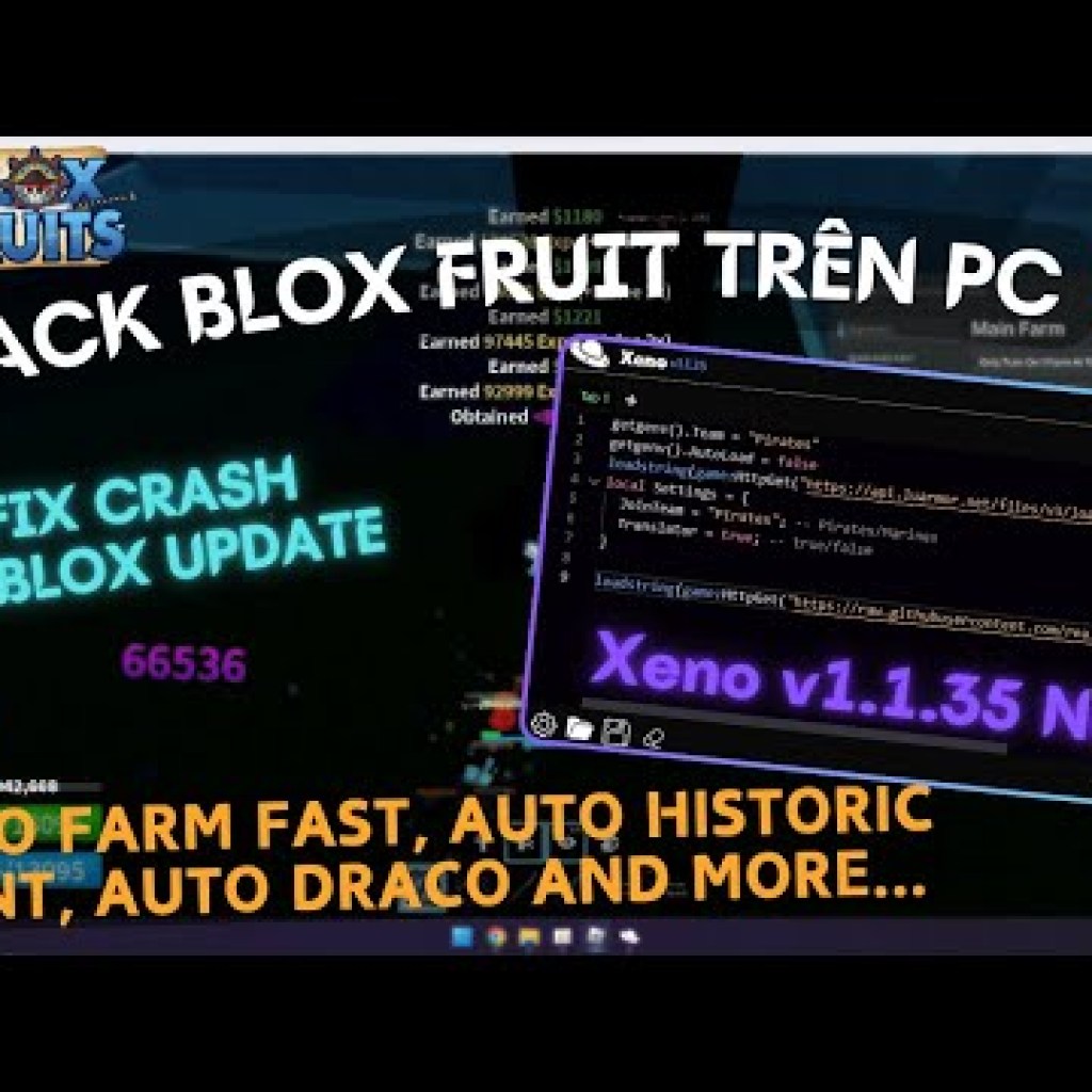 Cách Hack Blox Fruit Không Get Key Trên PC Với Xeno v1135 Fix Crash Siêu Dễ WAzure Cách Hack Blox Fruit Không Get Key Trên PC Với Xeno v1135 Fix Crash Siêu Dễ WAzure
