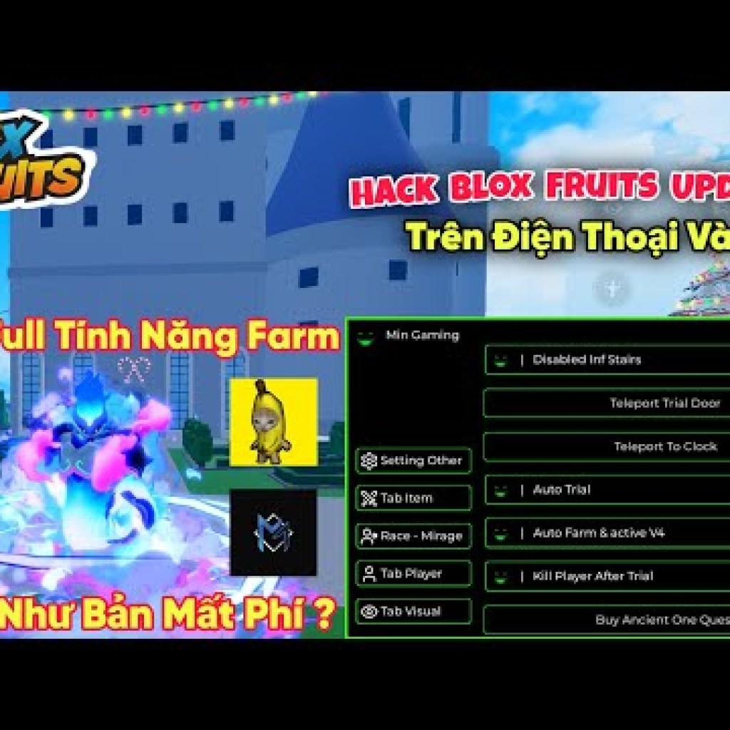 Hướng dẫn hack blox fruits delta x vng trên điện thoại: Cách hack full tính năng farm cho người mới Hướng dẫn hack blox fruits delta x vng trên điện thoại: Cách hack full tính năng farm cho người mới