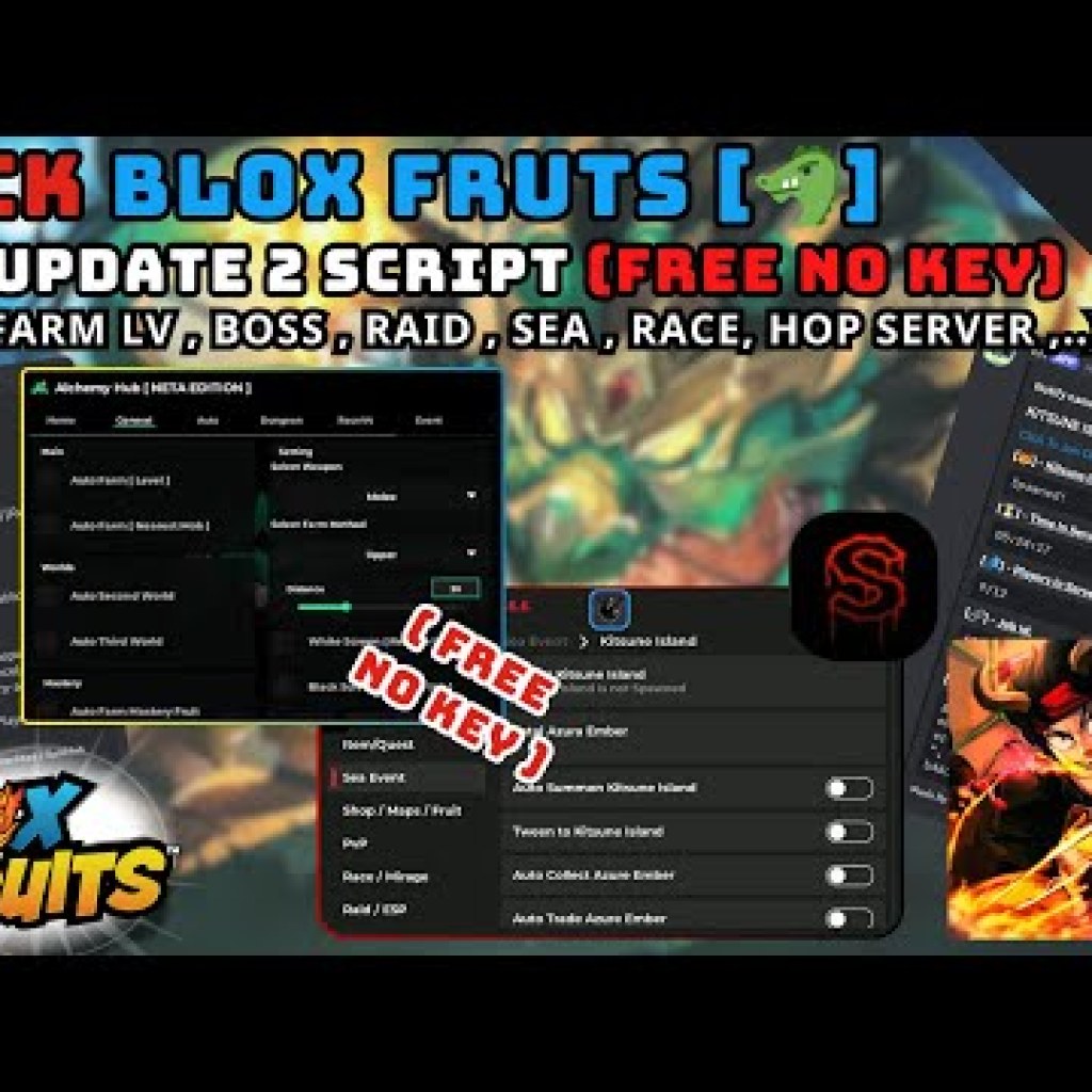 Cách Hack Blox Fruits Dragon với 2 Script Mới Nhất – Miễn Phí, Không Cần Key – Roblox Rum Hub Cách Hack Blox Fruits Dragon với 2 Script Mới Nhất – Miễn Phí, Không Cần Key – Roblox Rum Hub